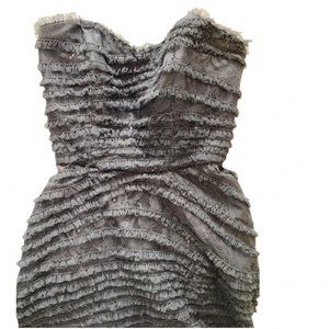 Bill Blass Beaded Black Evening Gown